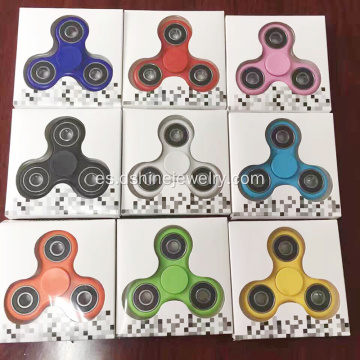 Buena calidad Fidget Spinner juguete plástico de la mano Spinner Stock